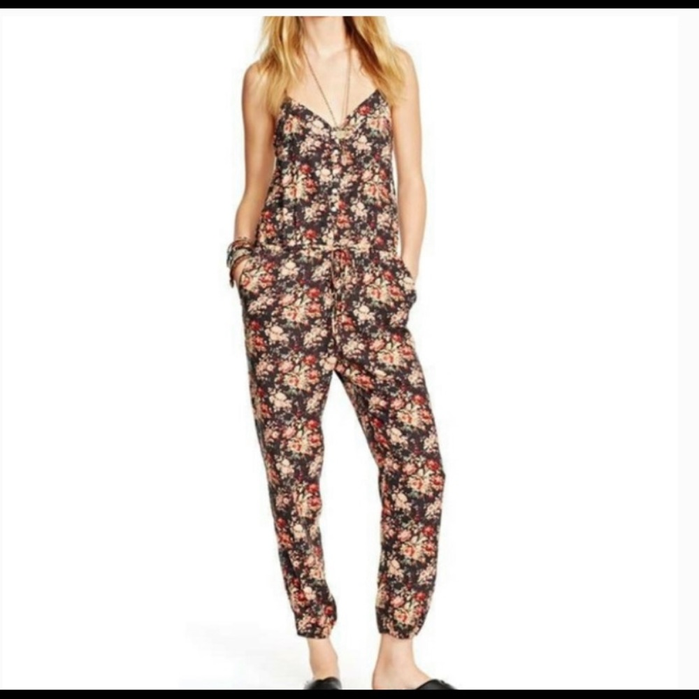 Denim & Supply Ralph Lauren Floral Jumpsuit, Sz M